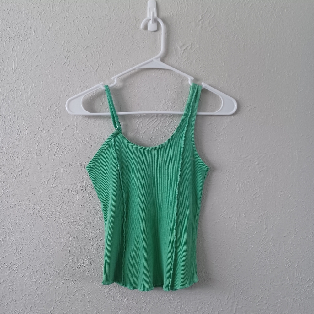 Gilded Intent Ribbed Tank Top - Picture 2 of 8